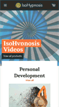 Mobile Screenshot of isohypnosis.com